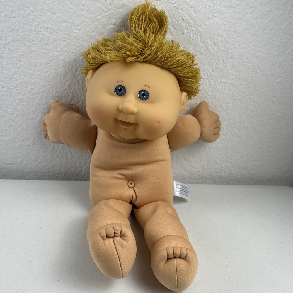 Vintage 2004 Cabbage Patch Kids Play Along Doll, Light Brown Hair, Blue Eyes